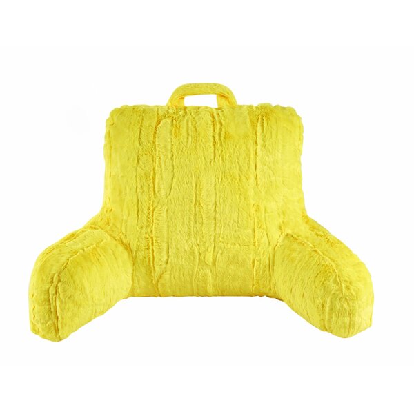 Winston Porter Burholme Plush Premium Fuzzy Backrest Pillow 